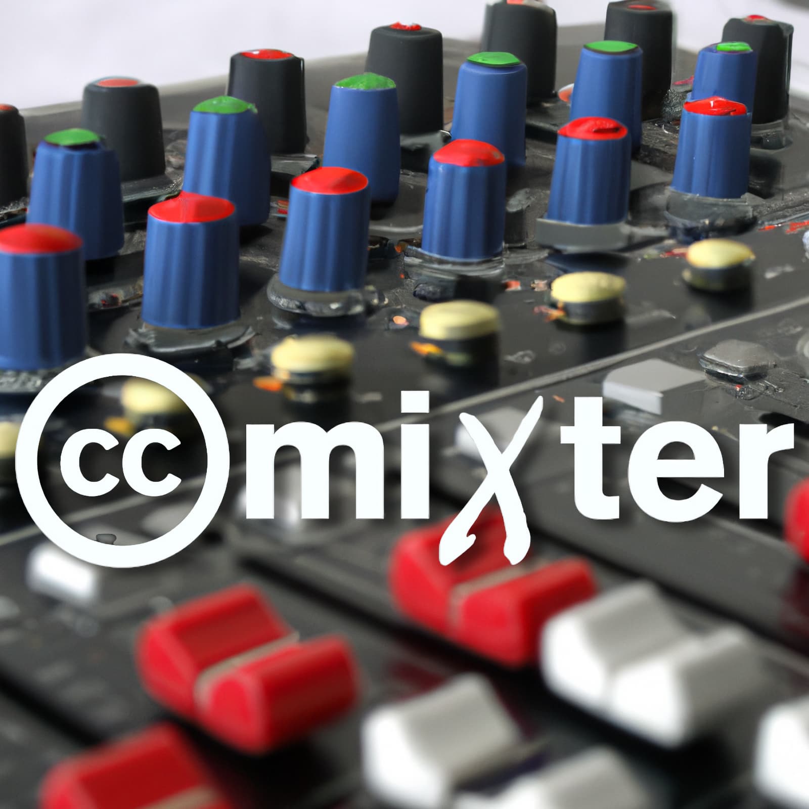 CC Mixter mixer with logo legal remixing