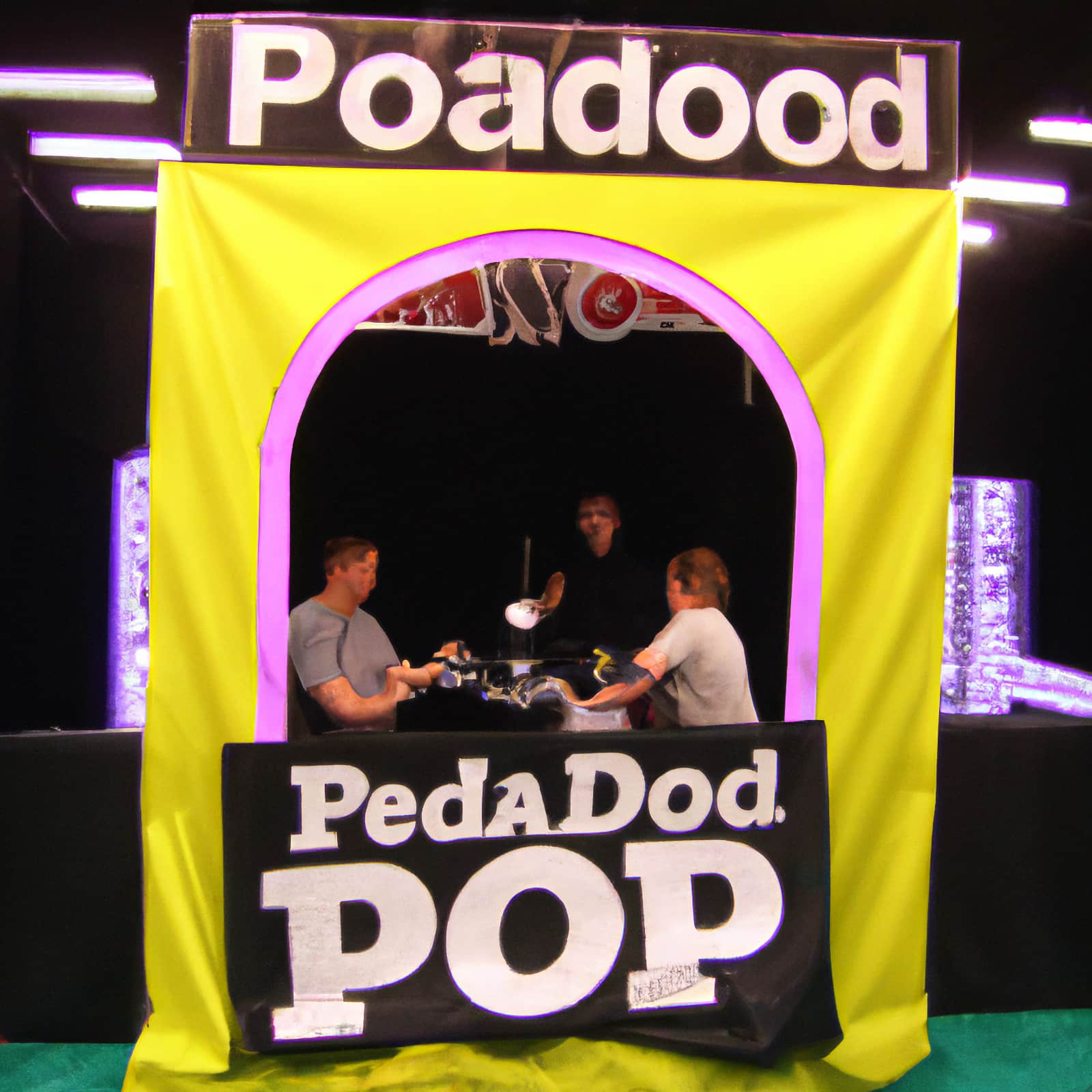 Podshow - or is it? This is AI's idea of podshow. PedadodPop? Ummm... (Future Tim in 2023)