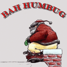 Bah Humbug mix – a Xmas gift to you from Radio Clash! Christmas oddities outsider music compilation album Santa crapping down the chimney!