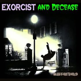 Radio Clash 94: Halloween comes Early eclectic music mashup podcast   cover is Exorcist and Decease cover – Bride of Monster Mash