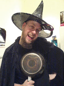 Witch at Home 4 Happy Halloween / Samhain from Tim & Kirk!