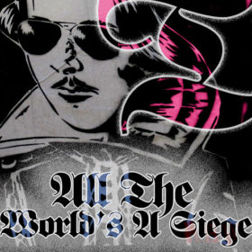 RC 136: All The World’s A Siege eclectic mashup music podcast  cover shows Thug Shakespeare