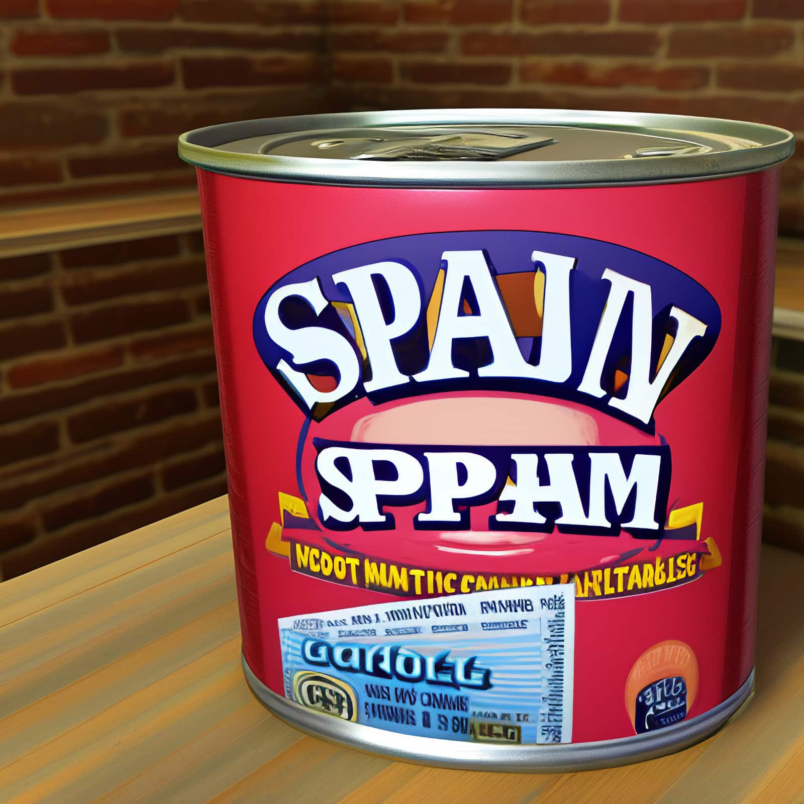 Can of SPAM - sorta. AI