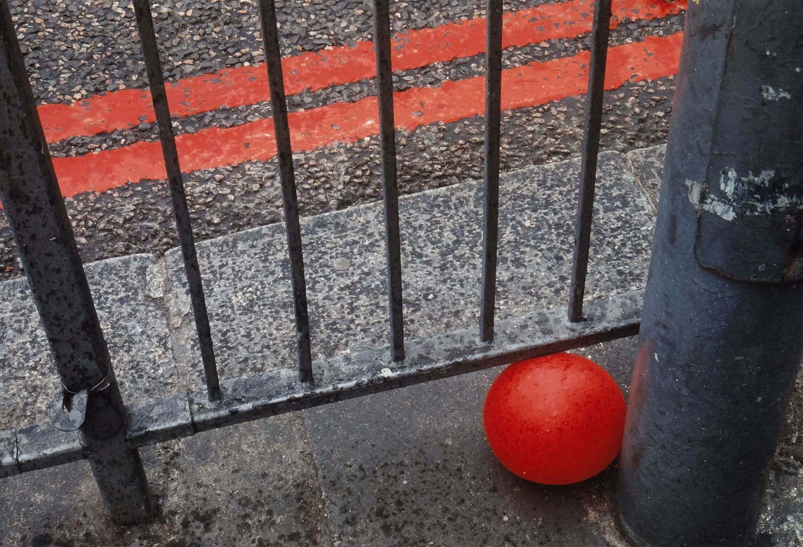 The Red Ball, best photographs on Flickr by Tim Baker