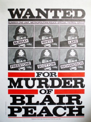 Blair Peach’s killer revealed (1 of 6, take yer pick)