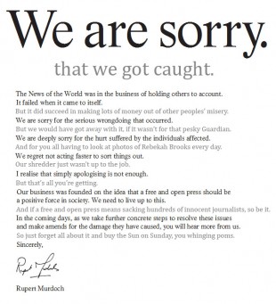 We’re sorry, we’re so so sorry…