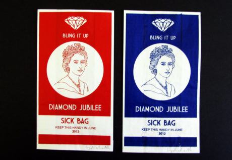 Royal Wedding sick bag