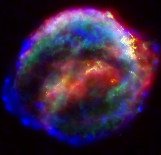 Kepler's Supernova (1604) from the Hubble telescope