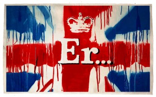 Banksy’s take on the Queen