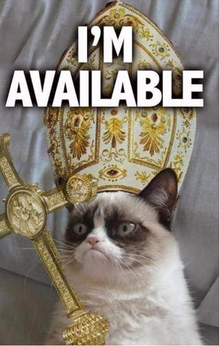 Grumpy Cat For Pope