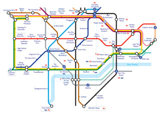 Honest London tube map