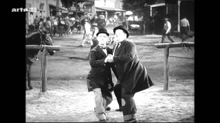 Stan and Ollie in ‘Pretty Vacant’