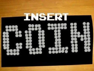1P Insert Coin to begin! Amazing coin animation