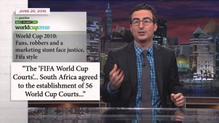 John Oliver tackles the FIFA World Cup