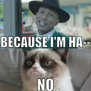 Grumpy Cat Pharrell