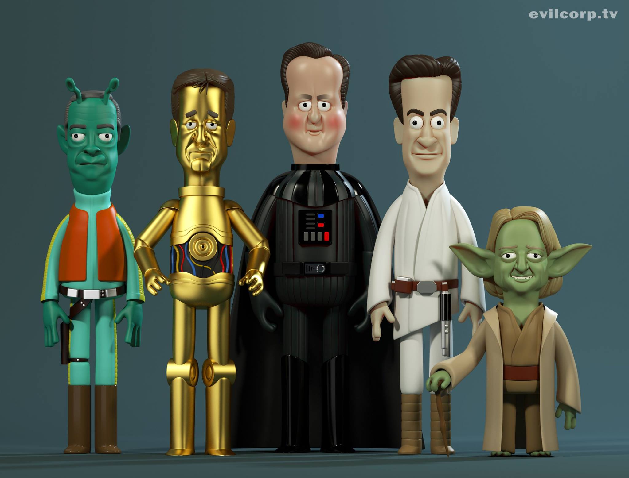 A Large Evil Corporation Star Wars UK leaders electon