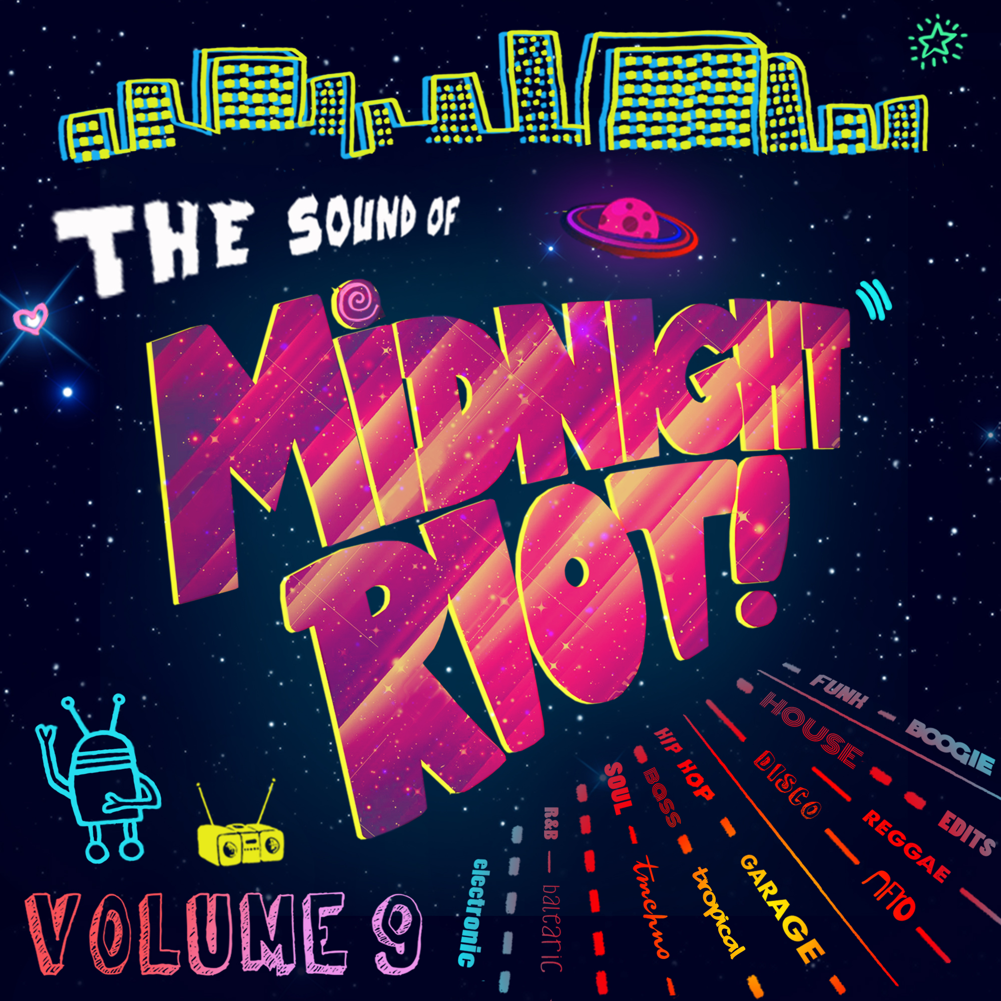 Midnight Riot! vol 9 cover