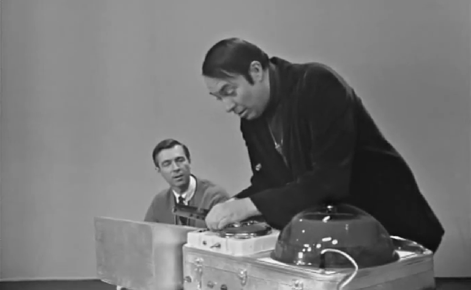 Bruce Haack and his sampling electronic suitcase
