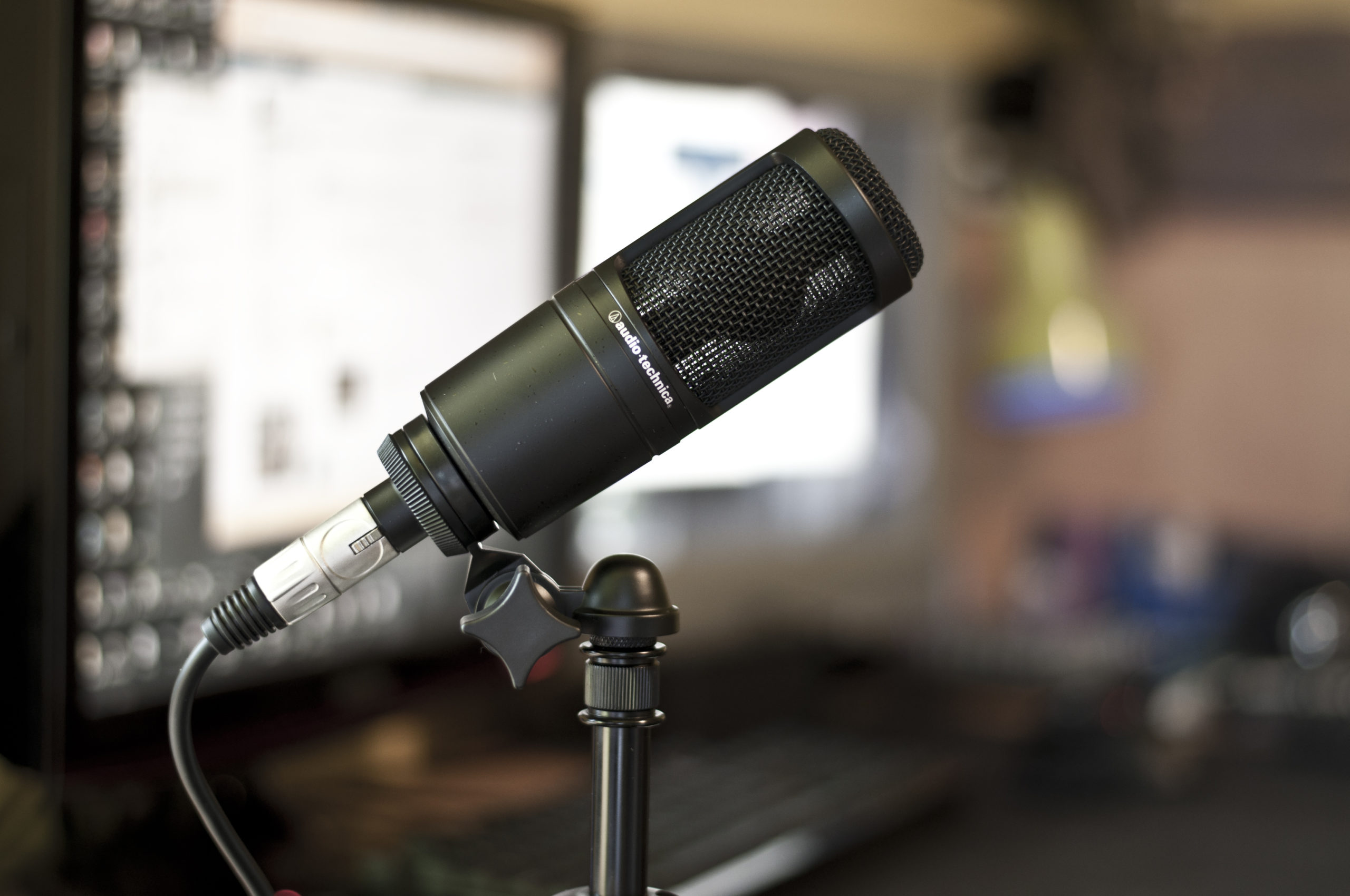 Photo of a Audio Technica AT2020 The Guerrilla Guide To Podcasting Part Three how to tutorial DIY podcast beginner