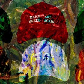 RC #309: Make Art GRATE Again Trump hat with that slogan over my artworks, musical podcast focusing on art and creativity