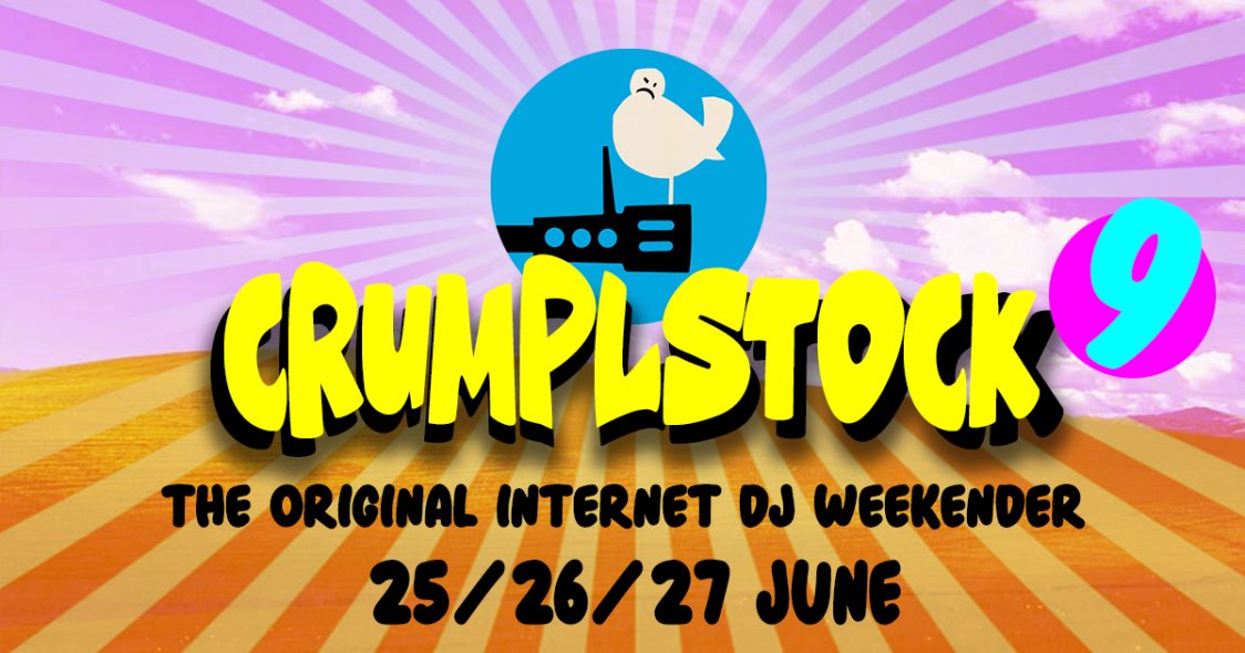 Crumplstock 9 banner June 2021 mashups bootlegs bastard pop crumplbangers soundclown, bangface, donk