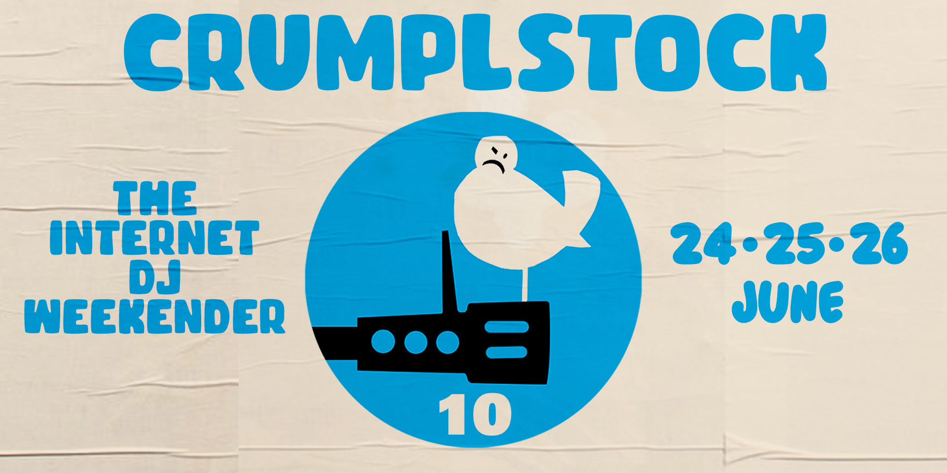 Crumplstock 10 online festival DJNoNo