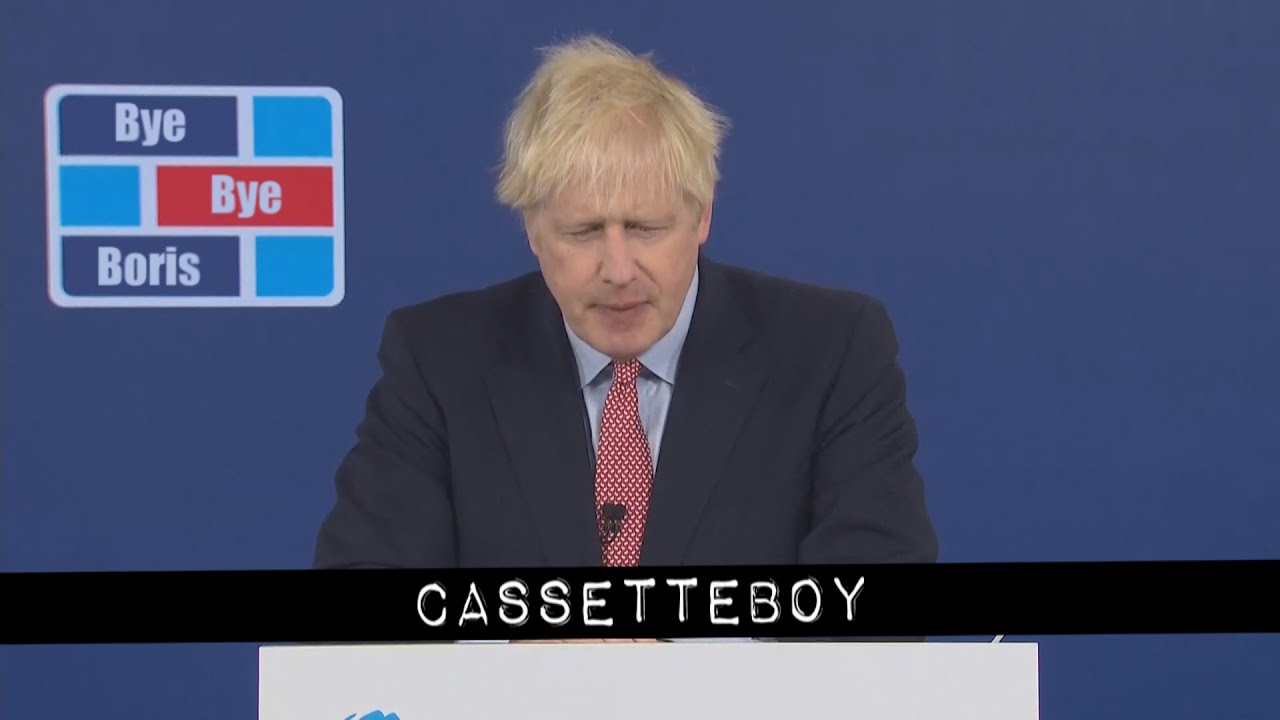Bye Bye Boris Johnson Cassetteboy
