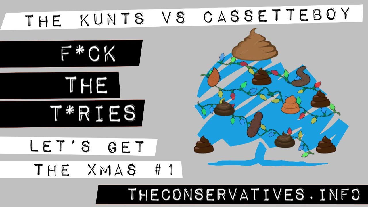 Fuck The Tories The Kunts cassetteboy remix image
