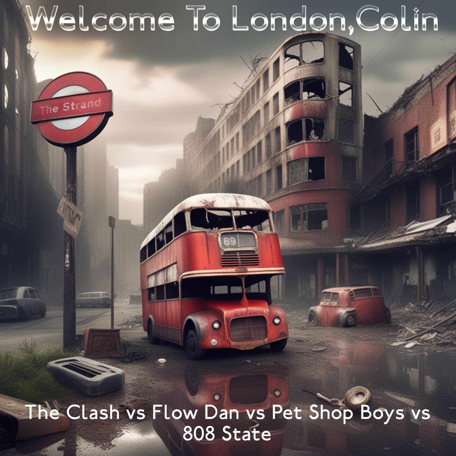 Instamatic - Welcome To London, Colin (The Clash vs Flowdan vs Pet Shop Boys vs 808 State) mashup cover