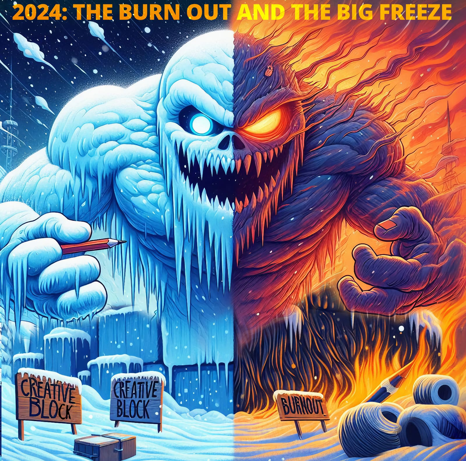 Radio Clash 392 - The Big Freeze and The Burn Out - 2024 Happy New Year